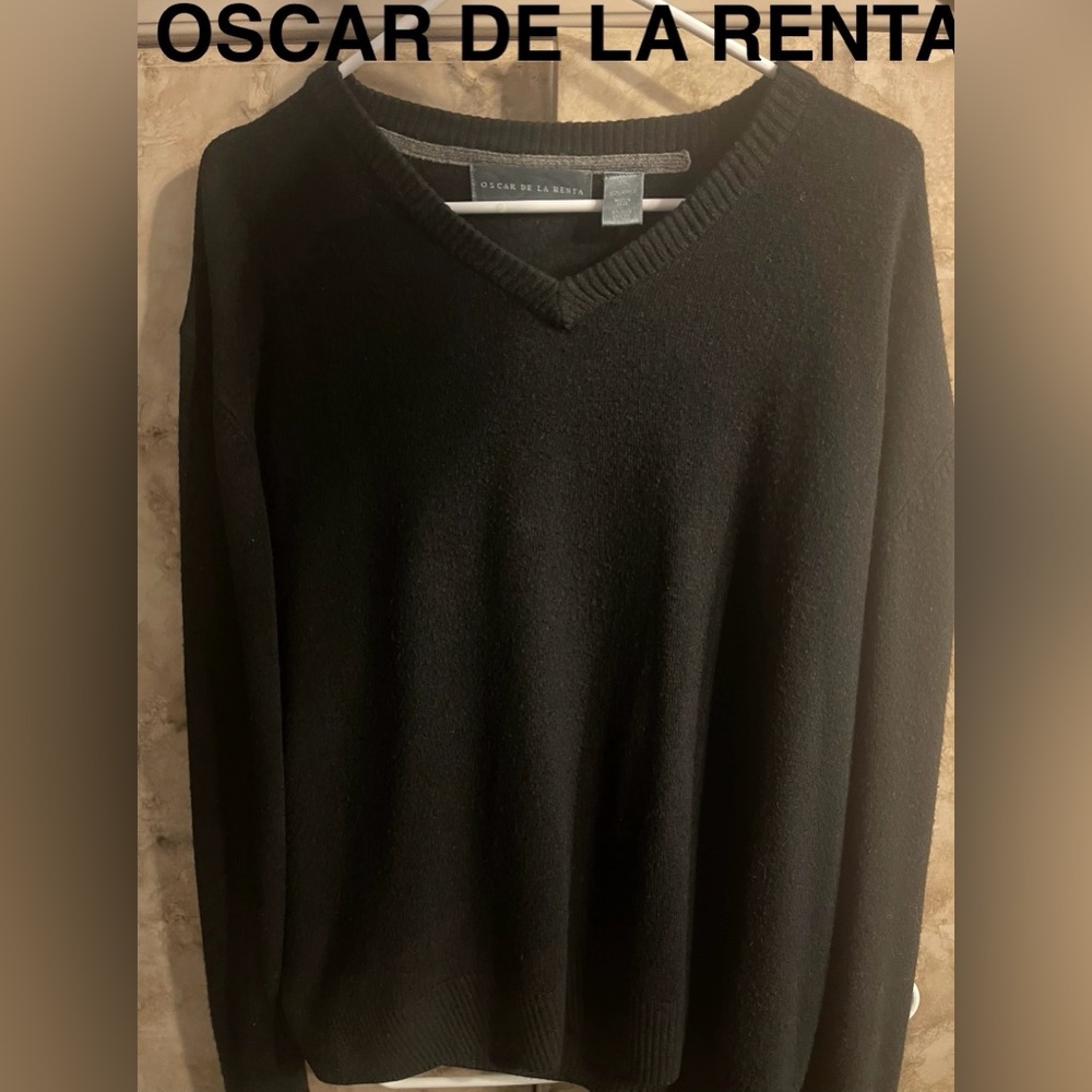 Oscar De La Renta Sweater Black XXL